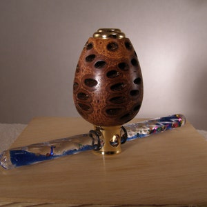 Kaleidoscope -  Banksia Pod with Oil Wand, Wood Turned Kaleidoscope