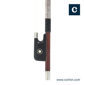 French violin bow by L. Morizot frères, fine violin bow, ca. 1960 (certificate by J.F. Raffin included)