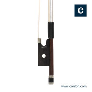 Antique French violin bow, École Bazin, Mirecourt ca. 1900 (certificate)