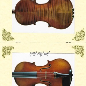 Violín de Cremona de Luca Maria Parlato (2022) - certificado original imagen 10