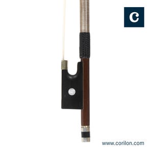 Excellent Mid 20th century French violin bow - Louis Morizot Frères, Mirecourt - bright, clear, radiant