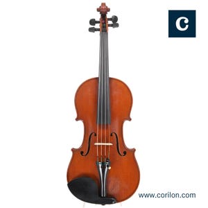 SOLD Fine French violin by Joseph Vautrin, copy of &quot;Messiah&quot; Stradivari c.1910/1920 - original label