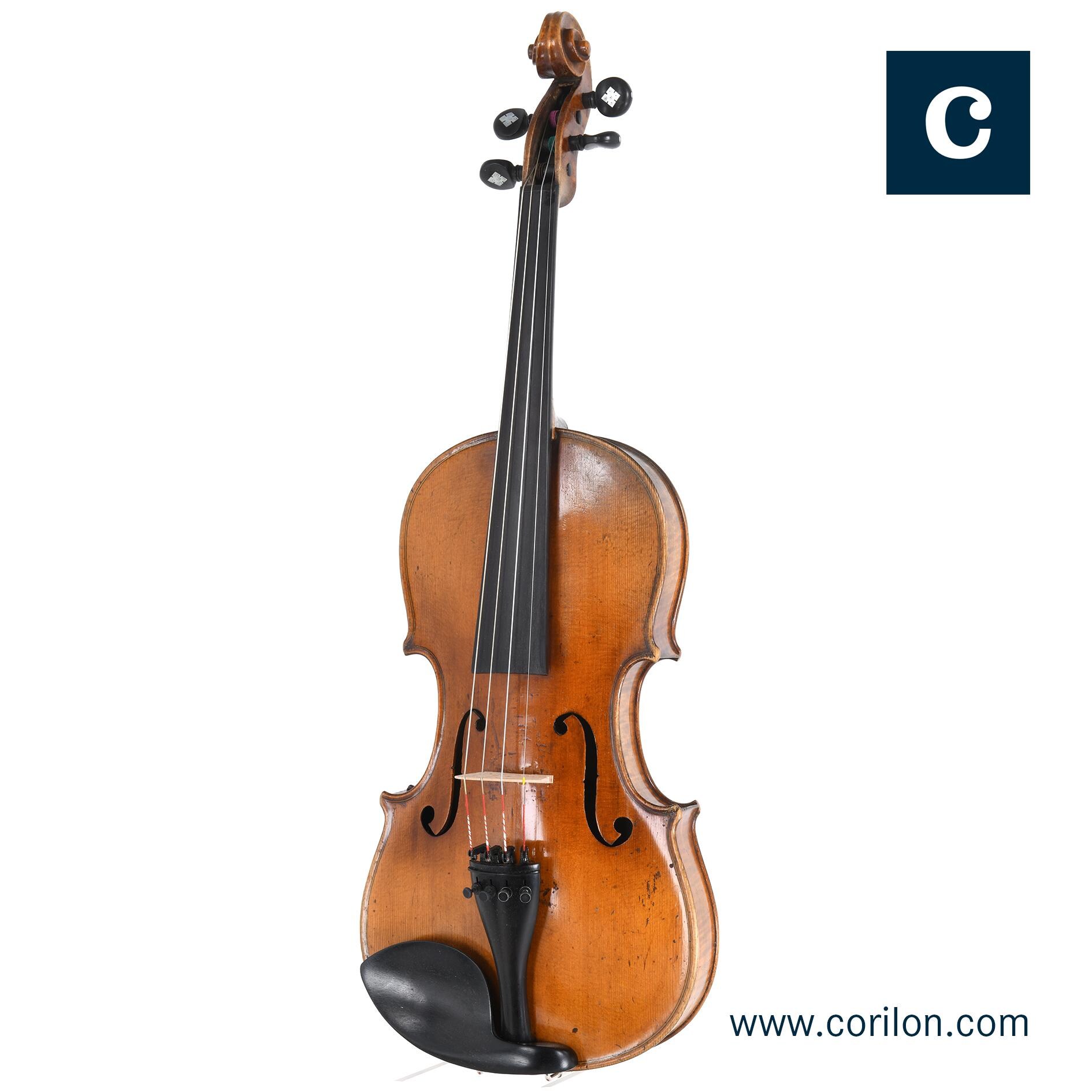 美品 antonius stradivarius ヴァイオリン 4/4 トラ柄 チェコ製 バイオリン Antonius Stradivarius モデル 4/4 裏板1枚