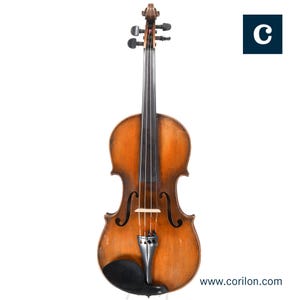 French violin, Caussin workshop Neufchâteau (Mirecourt) ca. 1880 (old, antique)