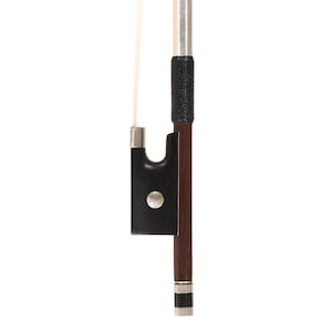 Antique French violin bow by Emile Ouchard Pere - Tourte model - certificate J.-F. Refined