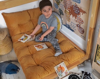 reading nook floor pillows