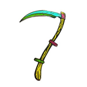 Scythe - Enamel Pin - Hyper