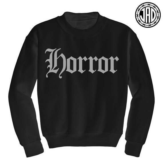 Horror Old E - Men's Crewneck Sweatshirt