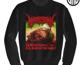 Evil Runs In The Family - Men's  Crewneck Sweatshirt