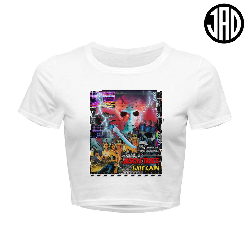 Jason Takes Little China Women/'s Crop Tee