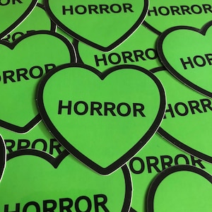 Horror Heart - Die Cut Sticker