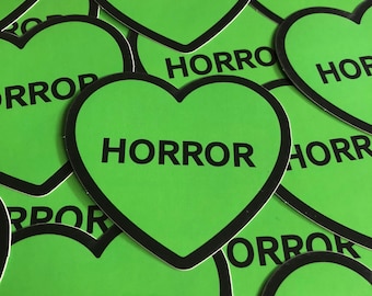 Horror Heart - Die Cut Sticker