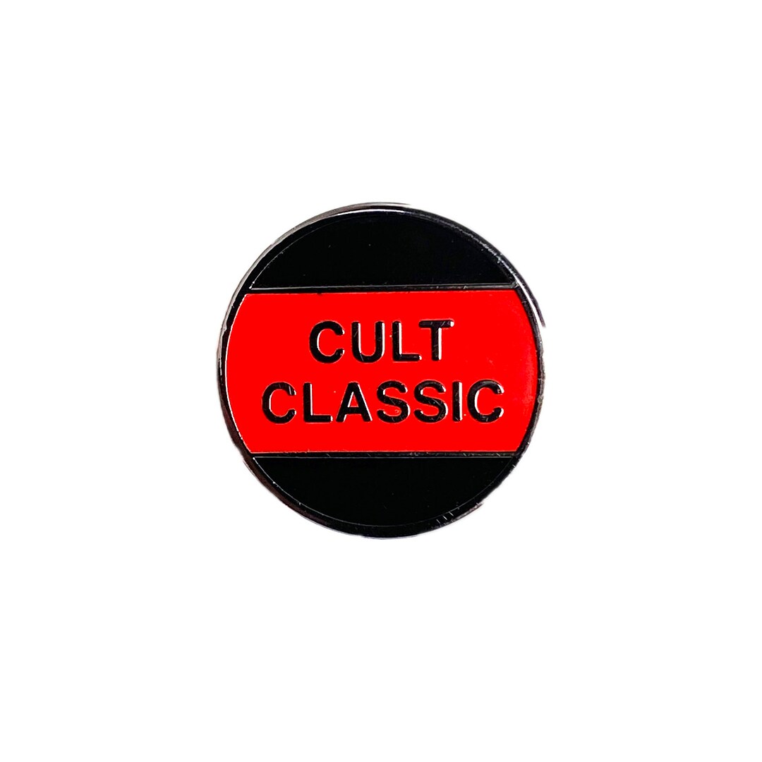 Cult Classic VHS Sticker Enamel Pin Etsy