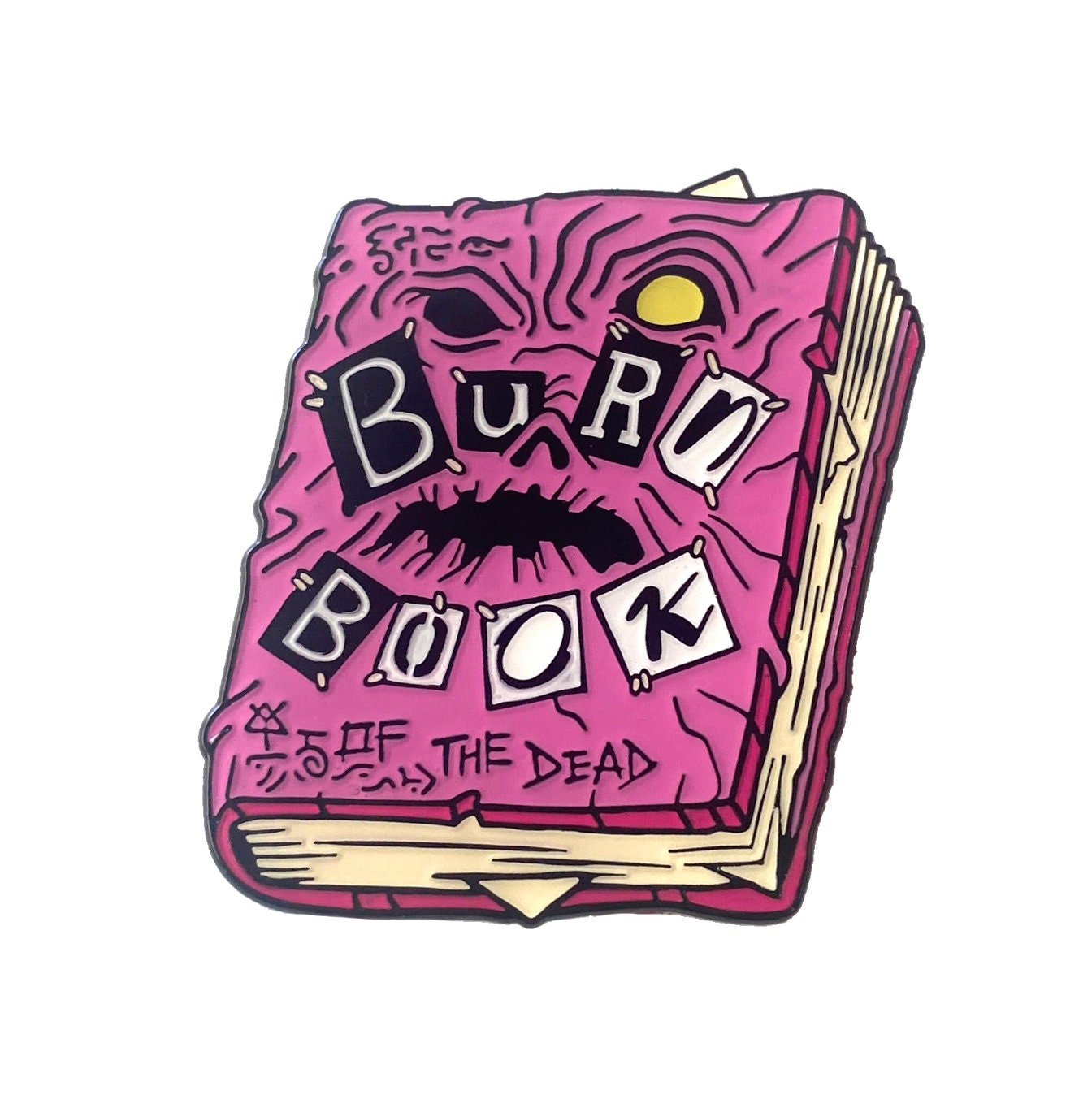 Burn Book Of The Dead Die Cut Sticker