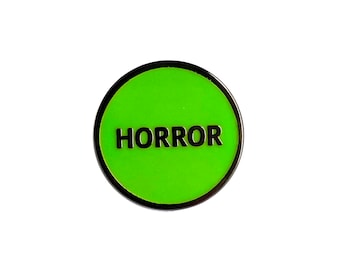 Horror VHS Sticker - Small - Enamel Pin