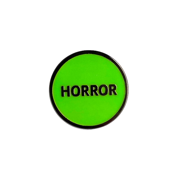Horror VHS Sticker - Small - Enamel Pin