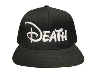 Deathland - White on Black Hat