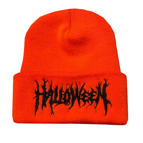 Halloween Metal - Orange Beanie