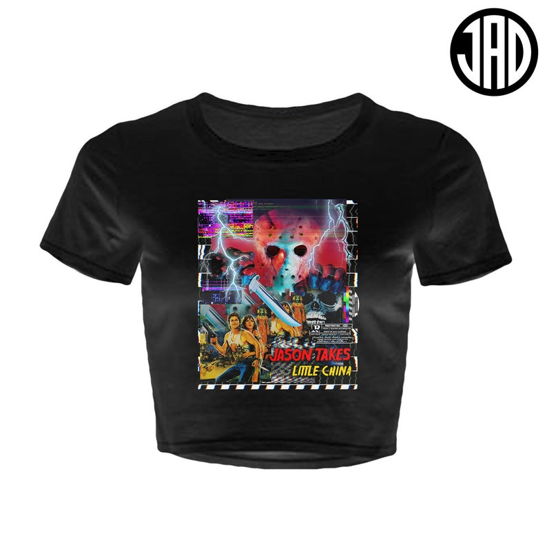 Jason Takes Little China Women/'s Crop Tee