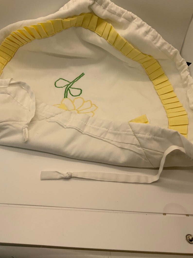 Vintage Embroidered Chair Pads Etsy