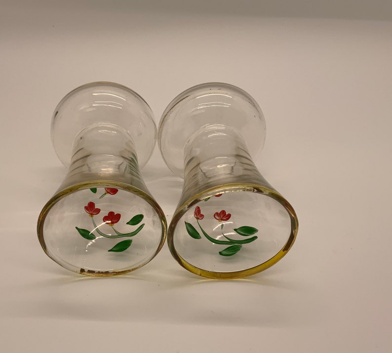 Vintage Glass Bud Vase Etsy