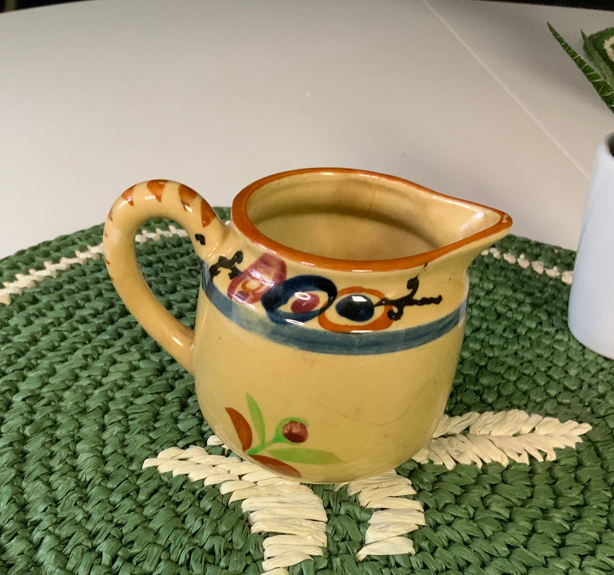 Vintage Hand Painted Japan Creamer Etsy