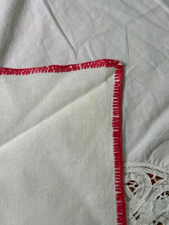 Vintage Embroidered Hanky, Vintage Linens - image 4