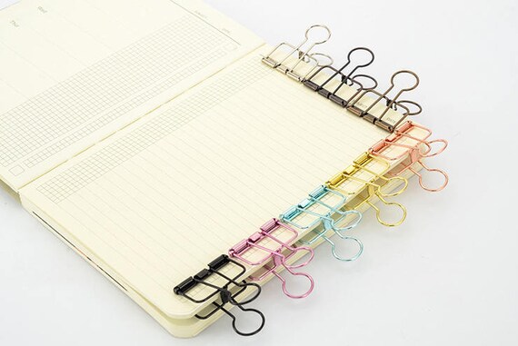 skeleton binder clips