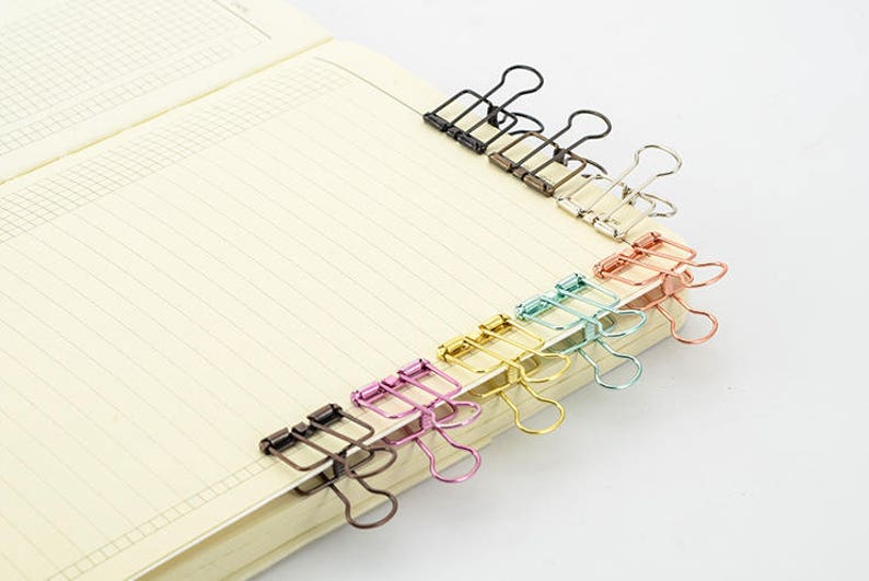 skeleton binder clips