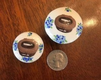 Nantucket Basket Boutons de découpage pour meubles et armoires ou aimants