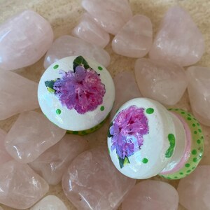 クラシックなシャクナゲ柄の家具/キャビネット用ノブまたはマグネット