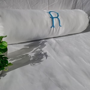 Personalisierte monogramm Bolster Kissenbezug für dekorative Wohnkultur Kissen und Kissenbezüge / weich und Plüsch