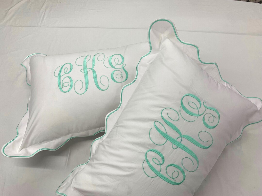 Take A Look About Monogrammed Euro Sham