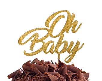 Oh Baby Cake Topper Party Baby Shower - Oh Baby Cake Topper - Oh Baby Cake Topper Decoration -Fast Worldwide Dispatch