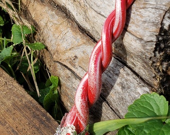 Candy Cane (Peppermint stick inspired) Unicorn Horn Circlet