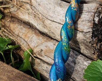 Bevy (Peacock Inspired) Unicorn Horn Circlet
