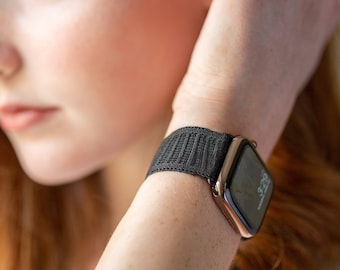 Apple Watch Elastic Band for men and women 38mm/40mm, 42mm/44mm.  Black