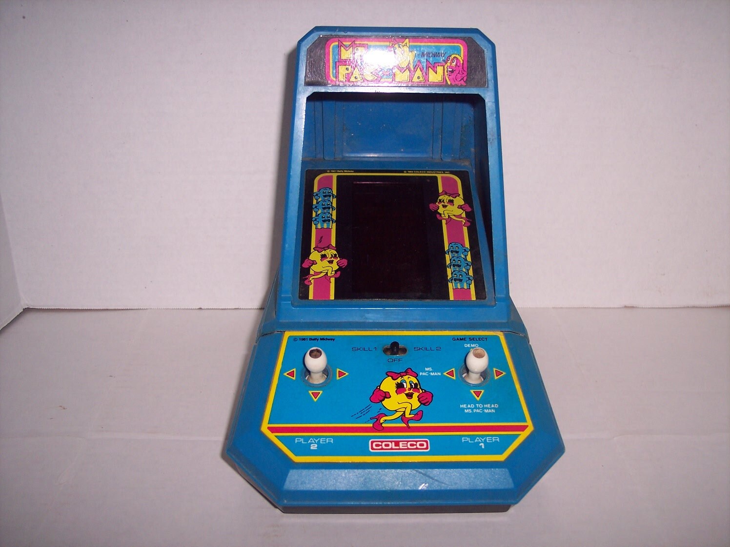 Ms. Pacman Mini Arcade Game - Etsy