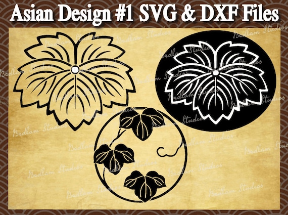 Download Japanese Clipart Stencil Designs 1 Svg Dxf Asian Clipart Etsy