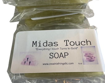 Midas Touch Soap | Money Attraction | Attraction Soap | King Midas | Success Soap