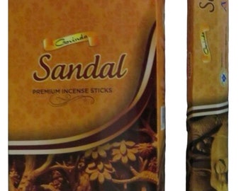 1PK Govinda Sandal Incense Sticks