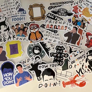 50pcs Friends the tv show sticker decals