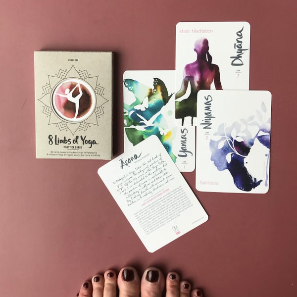 8 Limbs of Yoga Practice Cards