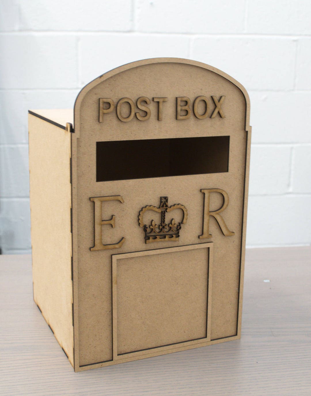 Wedding Post Box, Unpainted MDF, Royal Mail, for Cards, Flat Pack, - Etsy