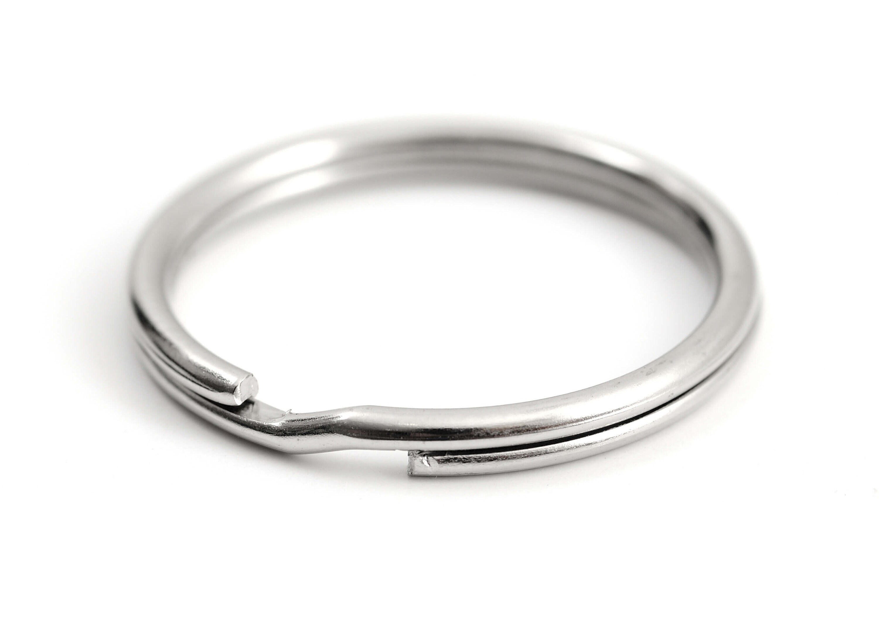 12mm nickel plated split ring/ key ring/ key chain rings, BULK 500pcs.