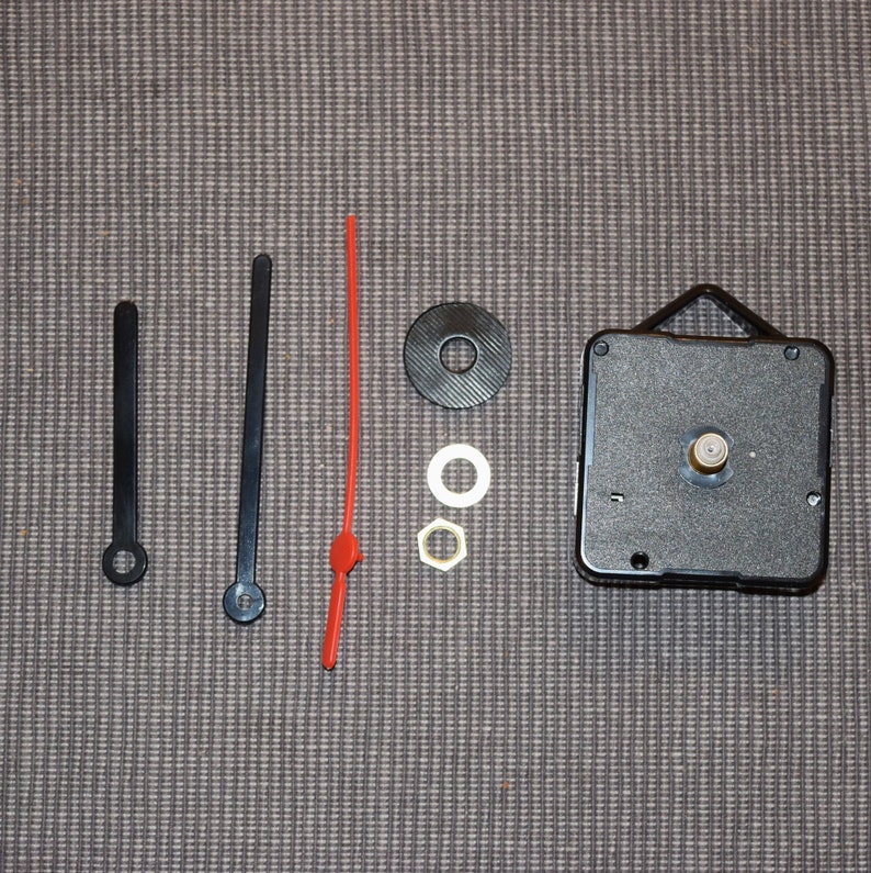 Quartz Clock Movement Mechanism With Hands & Fixing Kit - Etsy