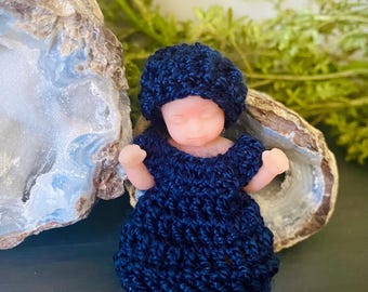 Blossom Dress and Hat Options- for a 2.5” doll
