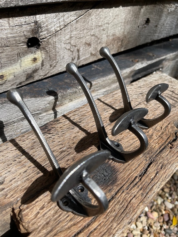 Top Hat Hooks Matte Cast Iron Coat Racks, Hangers, Bedrooms Ready to Fix 