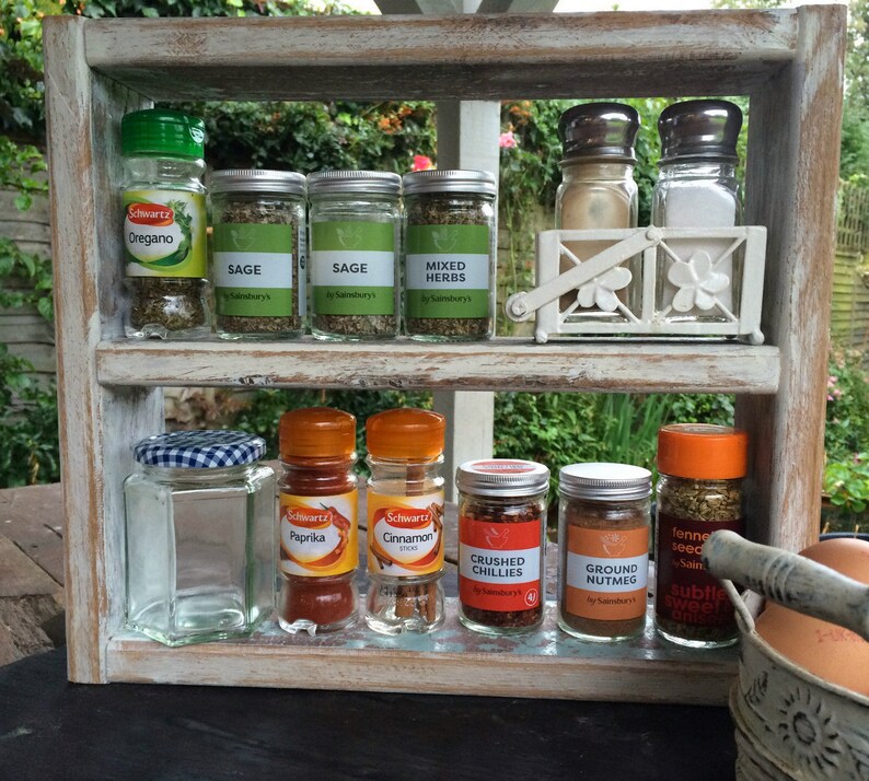 chic spice rack