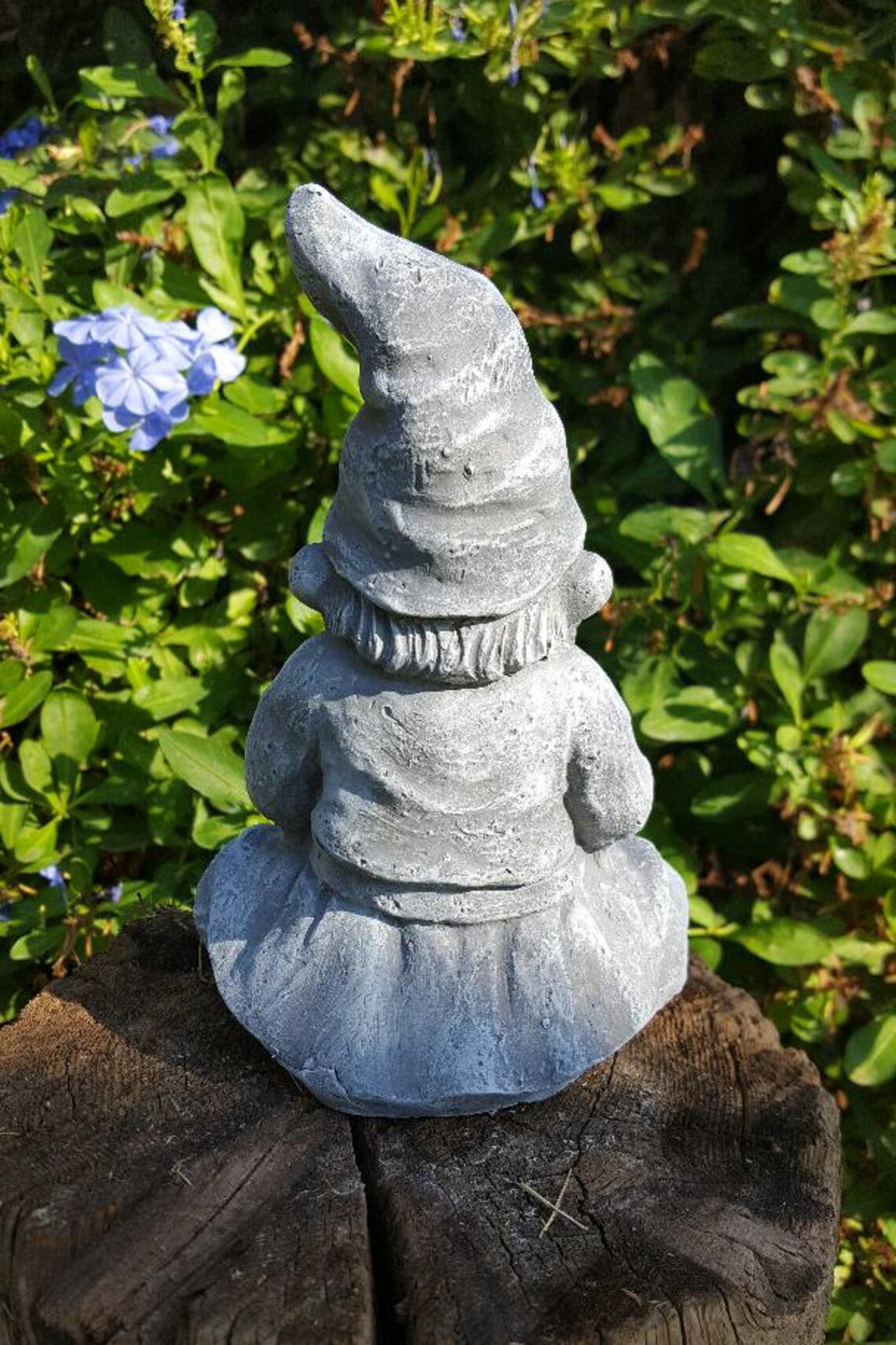 7 Tall' Gnome Zen Garden Gnome Statue Meditating Etsy